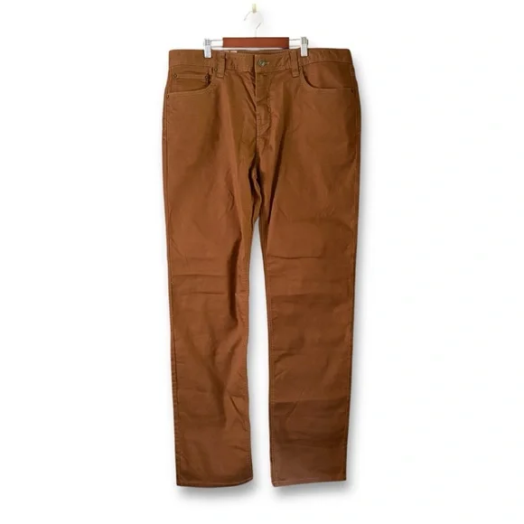 Prana Bridger Straight Leg Jeans Sepia NWT Size 38 x 36